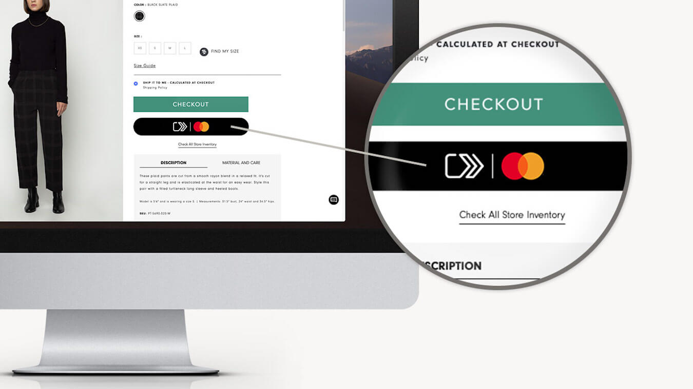 click checkout