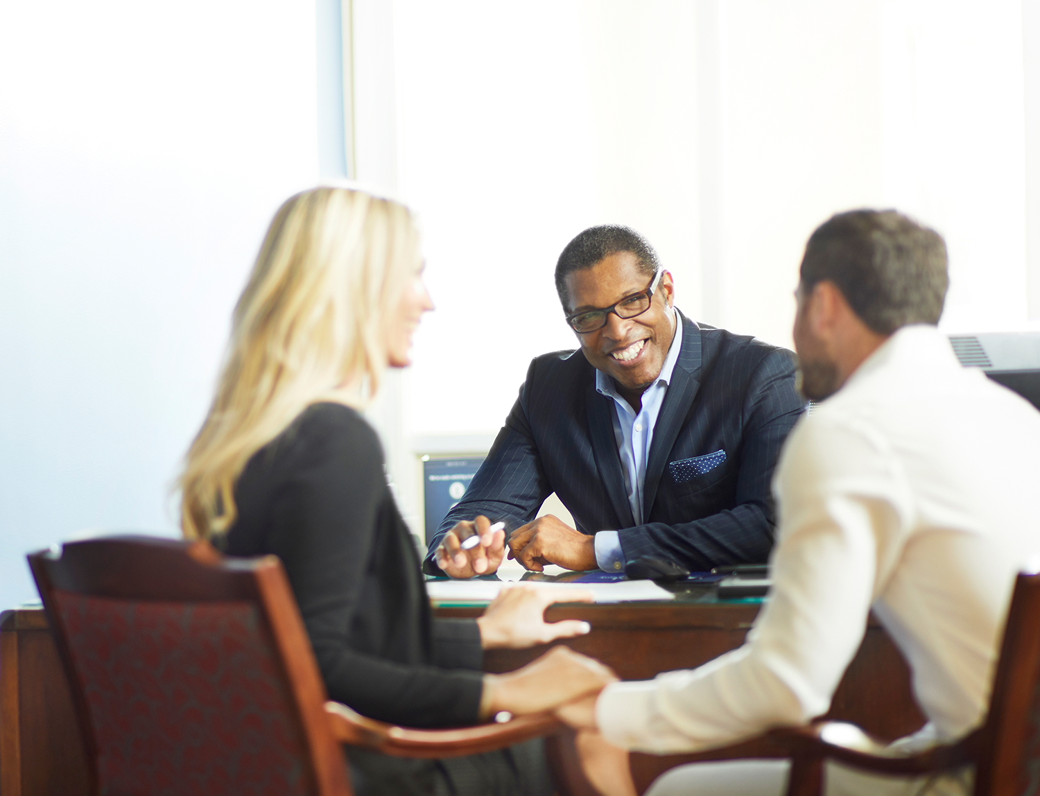 Wealth professional ready to help