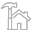 construction and renovation home loans icon